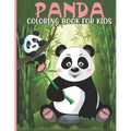 Panda Coloring Book For Kids: Panda Coloring Book For A Kids With Panda, Bamboo Collections, Fun, Stress Remissive And Relaxation.