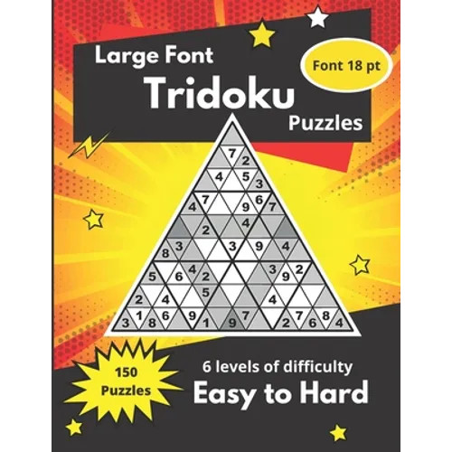 Tridoku Puzzles: Triangular-Sudoku Puzzles for adults and seniors