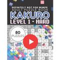 Kakuro Puzzle Level 1, Adult Puzzle Book 80 Puzzles: Cross Sums Puzzle Books for Adults