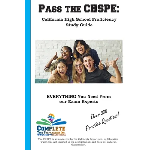 Pass the CHSPE: California High School Proficiency Study Guide: Paperback and Ebook Package