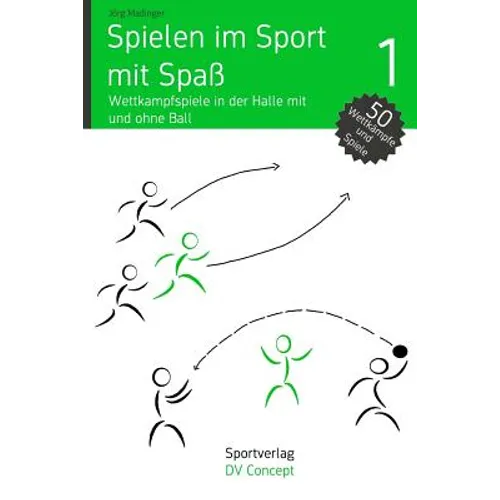 Spielen im Sport mit Spaß: Wettkampfspiele in der Sporthalle mit und ohne Ball