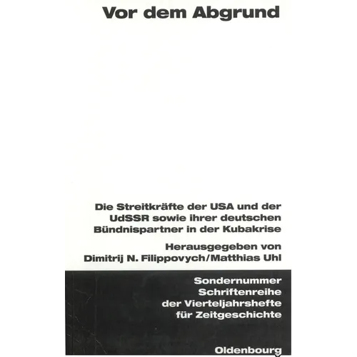 Vor dem Abgrund