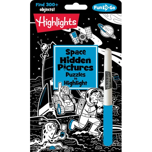 Space Hidden Pictures Puzzles to Highlight: Space-Themed Hidden Pictures Activity Book for Kids with Neon Highlighter Puzzles