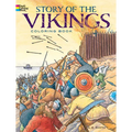 Story of the Vikings Coloring Book