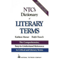 Ntc's Dictionary of Literary Terms
