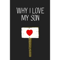Why I Love My Son ?: Fill-in-the-Blank with 99 things you love about your Son Perfect gift for Wedding, Valentine's day and Birthdays