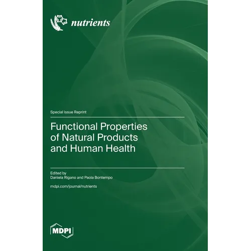 Functional Properties of Natural Products and Human Health
