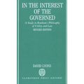 In the Interest of the Governed: A Study in Bentham's Philosophy of Utility and Law