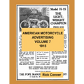 American Motorcycle Advertising Volume 7: 1915