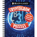 Brain Games - Cryptogram Puzzles: The Most Mysterious of Puzzles