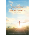 Easter Bulletin: Ye Seek (Package of 100): Mark 16:6 (Kjv)
