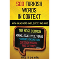 500 Turkish Words in Context