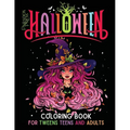 Halloween Coloring Book For Tweens Teens And Adults: Ideal gift idea. One sided pages - cutout and laminate for wall art and placemats.