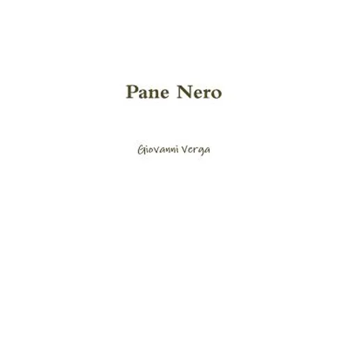 Pane Nero