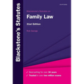 Blackstone's Statutes on Family Law