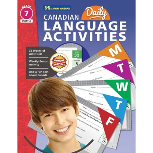 Canadian Grade 7 Daily Language Activities