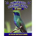 Fantastic Picture Book of Birds. 40 Color Photos of Birds: Bird Names Picture Book Gift for Adults with Alzheimer's or Dementia.