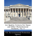 Air Quality Criteria for Ozone and Other Photochemical Oxidants, Vol. 4