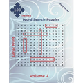 100 Themed Large Print Word Search Puzzles: Easy to See Seek and Find for All Ages with Solutions Volume 2 Big Font Jumbo Brain Games Gift
