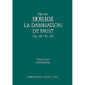 La Damnation de Faust, Op.24: Vocal score