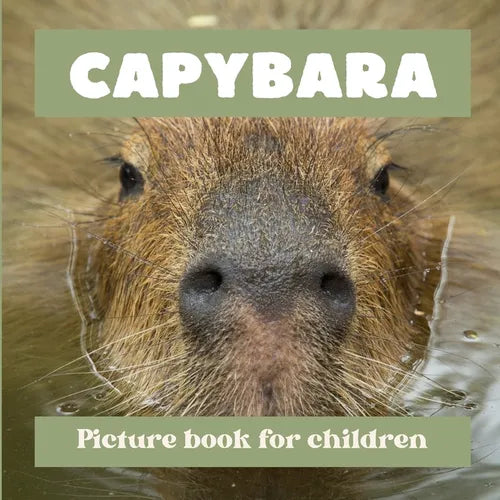 Capybara: Picture book for children