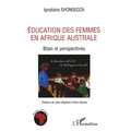 Education des femmes en Afrique australe: Bilan et perspectives