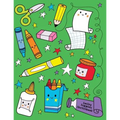 Smiley Supplies Sketchbook: Jumbo Drawing Pad For Sketching, Doodling And Coloring
