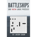 Battleships: 200 Brain Teaser Logic puzzles (14x14) for Adults