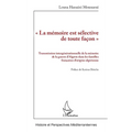 La mémoire est sélective de toute façon: Transmission intergénérationnelle de la mémoire de la guerre d'Algérie dans les familles françaises d'origine