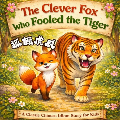 The Clever Fox Who Fooled the Tiger: A Classic Chinese Idiom Story for Kids