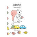 Saartje speelt met auto's