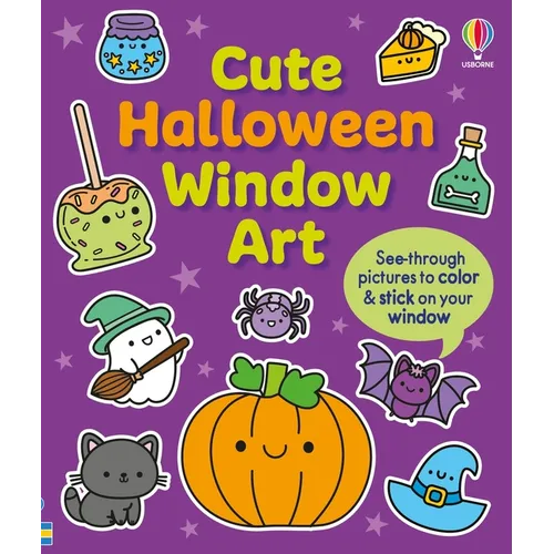 Cute Halloween Window Art