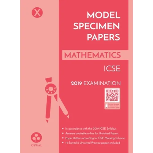 Model Specimen Papers for Mathematics