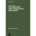 Fehlerlehre und Ausgleichsrechnung
