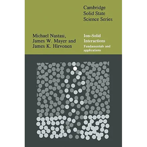 Ion-Solid Interactions: Fundamentals and Applications