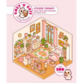 Cute 'n' Cozy Sticker Therapy: Make Your Own Adorable 3D Room Sets: Over 500 Stickers!