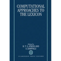 Computational Approaches to the Lexicon