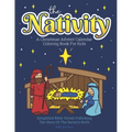 A Christmas Advent Calendar Coloring Book For Kids: The Nativity: Count Down To Christmas With Simplified Bible Verses About Jesus and Large, Easy Col
