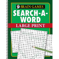 Brain Games - Search-A-Word - Large Print (96 Pages)