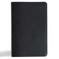 CSB Thinline Bible, Anglicised Edition, Black Genuine Leather