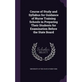 Course of Study and Syllabus for Guidance of Nurse Training Schools in Preparing Their Students for Examination Before the State Board