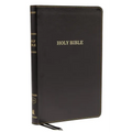 KJV, Thinline Bible, Standard Print, Imitation Leather, Black, Red Letter Edition