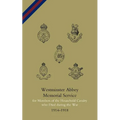 Westminster Abbey. Memorial Service for Members of the Household Cavalry Who Died During the War