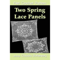Two Spring Lace Panels Filet Crochet Pattern: Complete Instructions and Chart