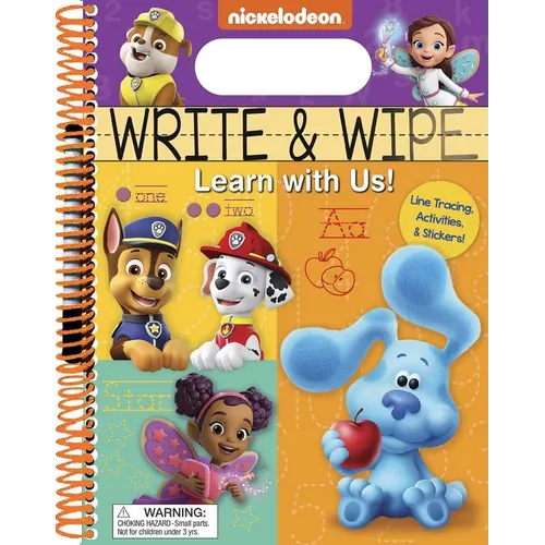 Nickelodeon: Write and Wipe: Learn with Us!