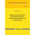 Eignung Von Domanenspezifischen Studieneingangsvariablen ALS Pradiktoren Fur Studienerfolg Im Fach Und Lehramt Physik