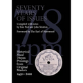Seventy Years of Issues: Historical Vocal 78rpm Pressings from Original Masters 1931-2001