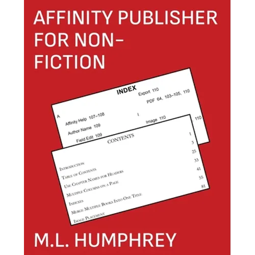 Affinity Publisher for Non-Fiction