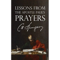 Lessons from the Apostle Paul's Prayers