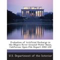 Evaluation of Artificial Recharge in the Mojave River Ground-Water Basin, California: Open-File Report 2002-430